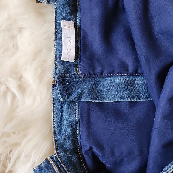 Kookai Australia Casella midi lentgth denim dress EUC size 6 - Picture 9 of 15